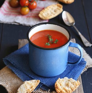 Supersnelle tomatensoep